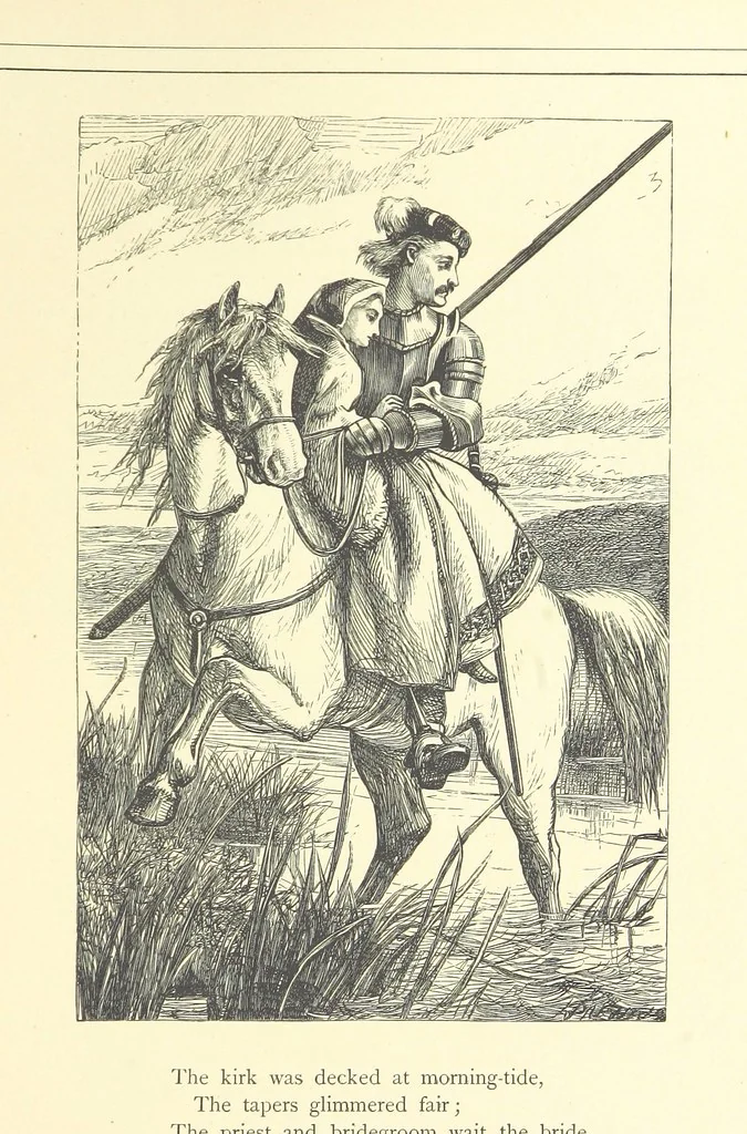 An illustration from Dawn to Daylight: or, Gleams from the poets of twelve centuries. With above two hundred illustrations, 1874, leaf 249