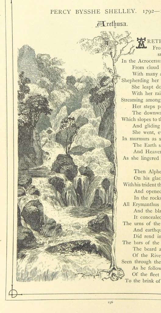 An illustration from Dawn to Daylight: or, Gleams from the poets of twelve centuries. With above two hundred illustrations, 1874, leaf 262
