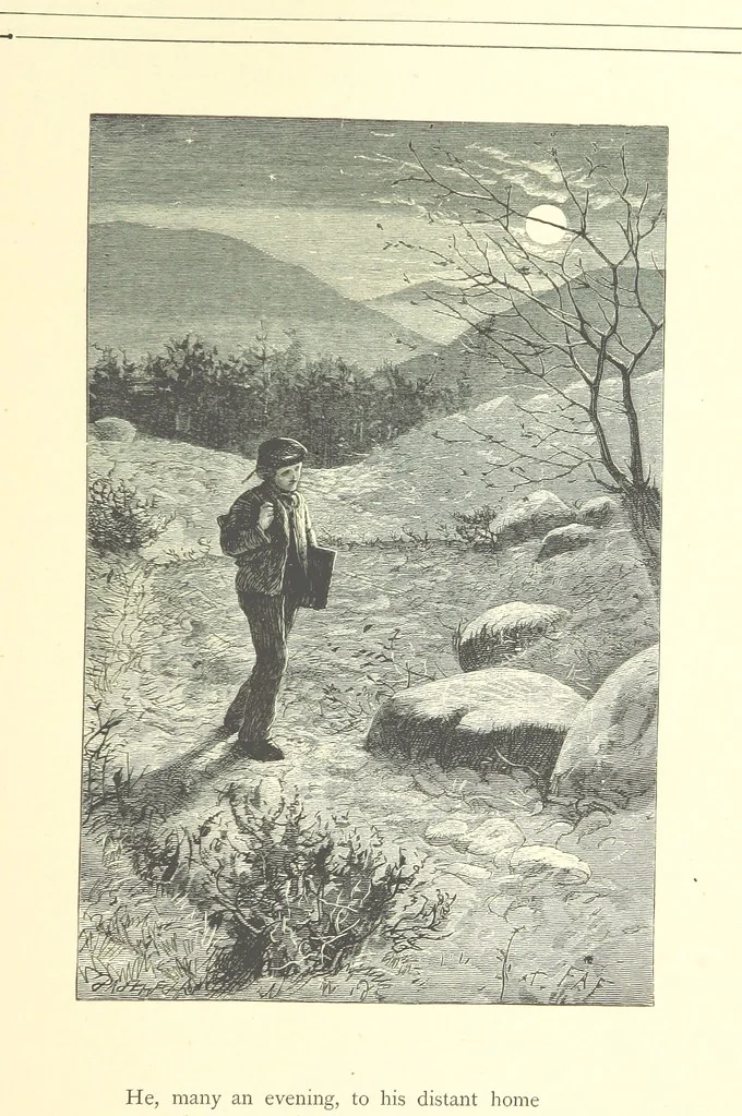 An illustration from Dawn to Daylight: or, Gleams from the poets of twelve centuries. With above two hundred illustrations, 1874, leaf 279
