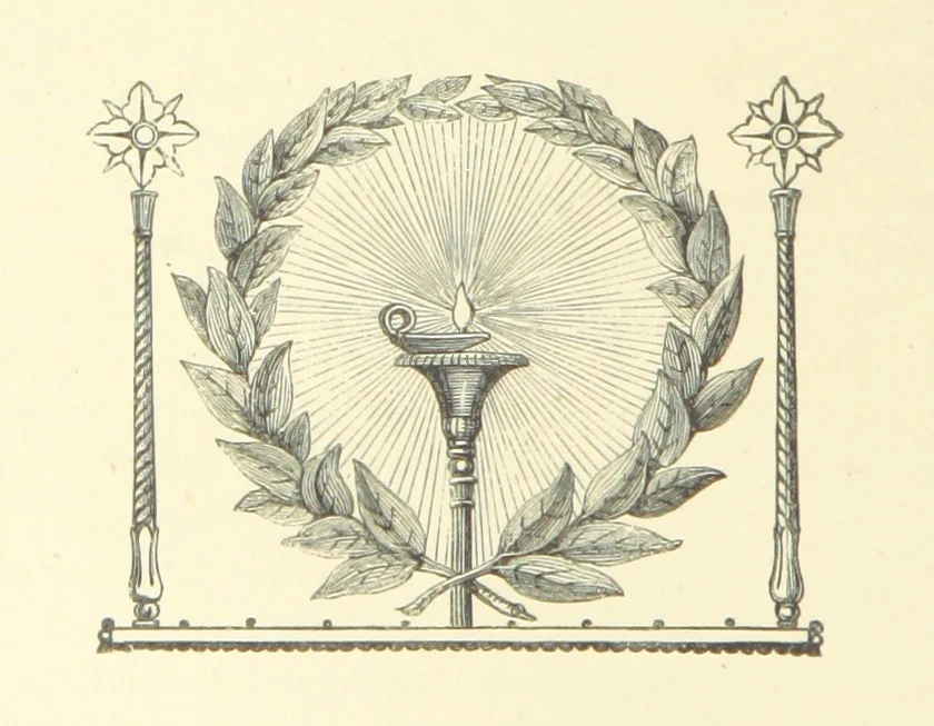 An illustration from Dawn to Daylight: or, Gleams from the poets of twelve centuries. With above two hundred illustrations, 1874, leaf 290