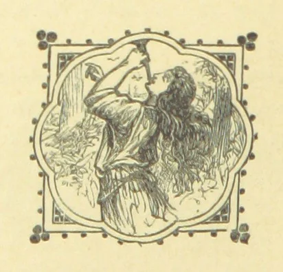 An illustration from Dawn to Daylight: or, Gleams from the poets of twelve centuries. With above two hundred illustrations, 1874, leaf 30