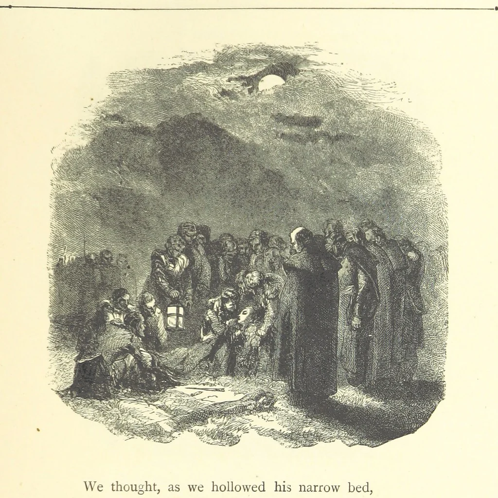 An illustration from Dawn to Daylight: or, Gleams from the poets of twelve centuries. With above two hundred illustrations, 1874, leaf 301