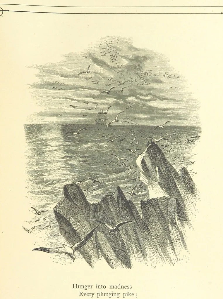 An illustration from Dawn to Daylight: or, Gleams from the poets of twelve centuries. With above two hundred illustrations, 1874, leaf 305