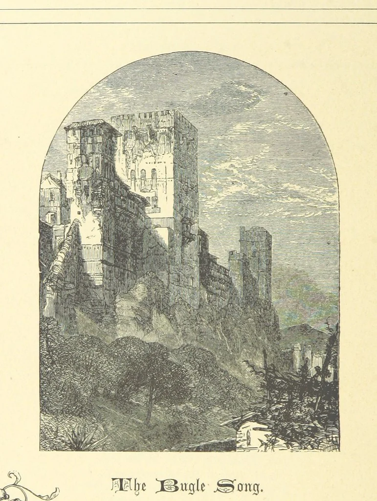 An illustration from Dawn to Daylight: or, Gleams from the poets of twelve centuries. With above two hundred illustrations, 1874, leaf 310