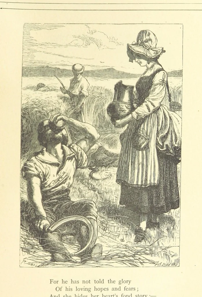 An illustration from Dawn to Daylight: or, Gleams from the poets of twelve centuries. With above two hundred illustrations, 1874, leaf 313