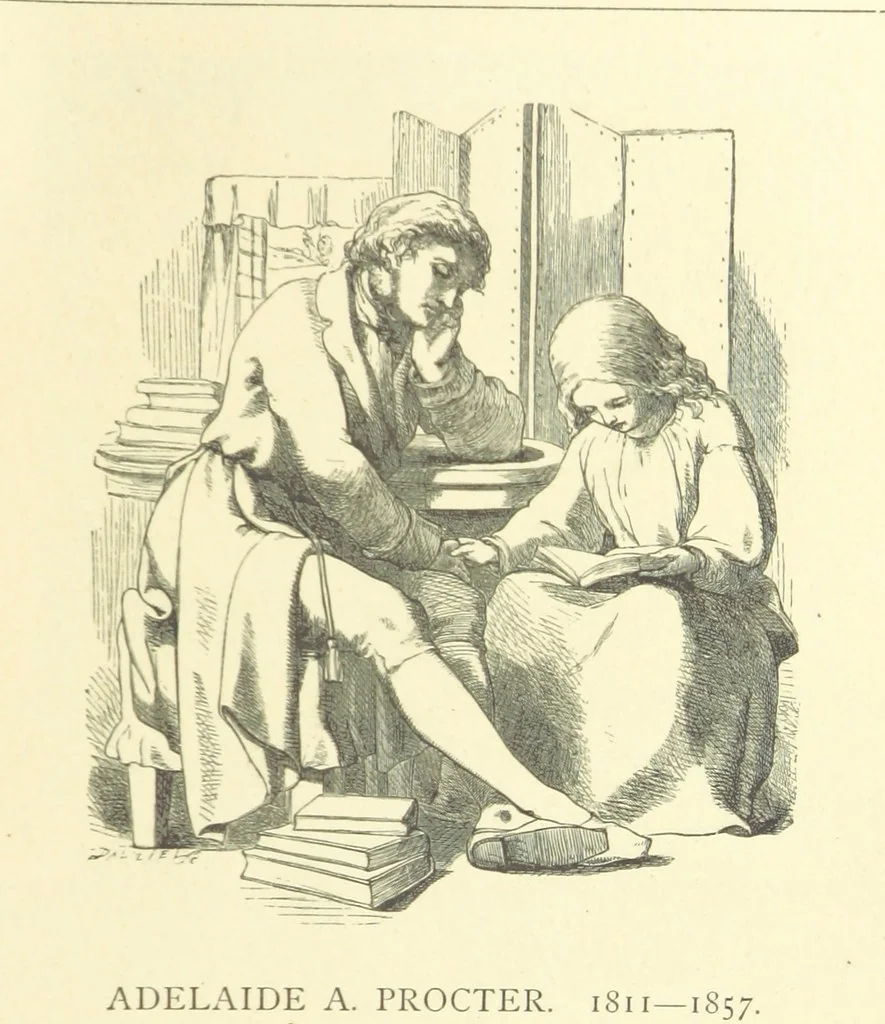 An illustration from Dawn to Daylight: or, Gleams from the poets of twelve centuries. With above two hundred illustrations, 1874, leaf 317