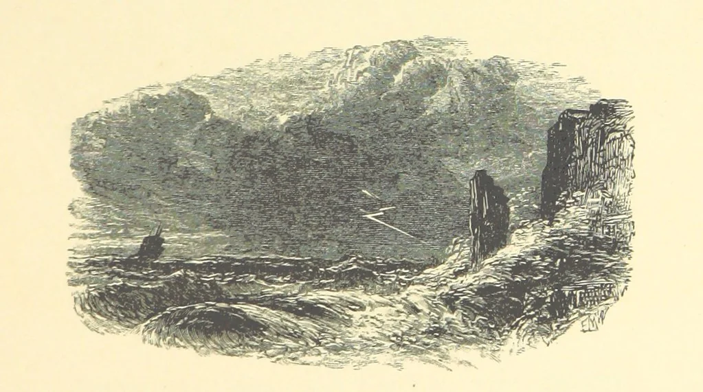 An illustration from Dawn to Daylight: or, Gleams from the poets of twelve centuries. With above two hundred illustrations, 1874, leaf 37