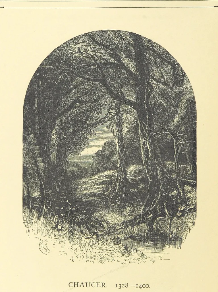 An illustration from Dawn to Daylight: or, Gleams from the poets of twelve centuries. With above two hundred illustrations, 1874, leaf 38