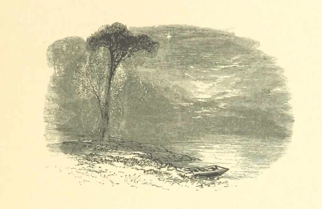 An illustration from Dawn to Daylight: or, Gleams from the poets of twelve centuries. With above two hundred illustrations, 1874, leaf 51
