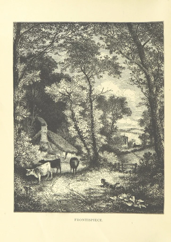 An illustration from Dawn to Daylight: or, Gleams from the poets of twelve centuries. With above two hundred illustrations, 1874, leaf 6