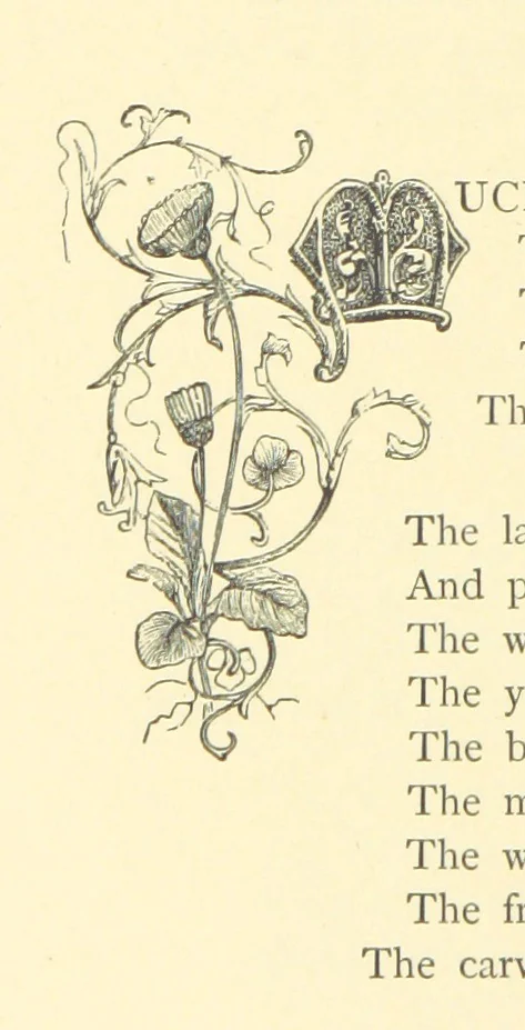 An illustration from Dawn to Daylight: or, Gleams from the poets of twelve centuries. With above two hundred illustrations, 1874, leaf 78