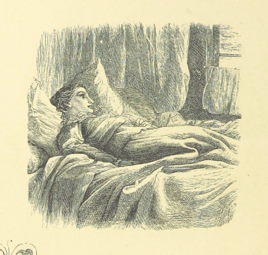 An illustration from Dawn to Daylight: or, Gleams from the poets of twelve centuries. With above two hundred illustrations, 1874, leaf 84