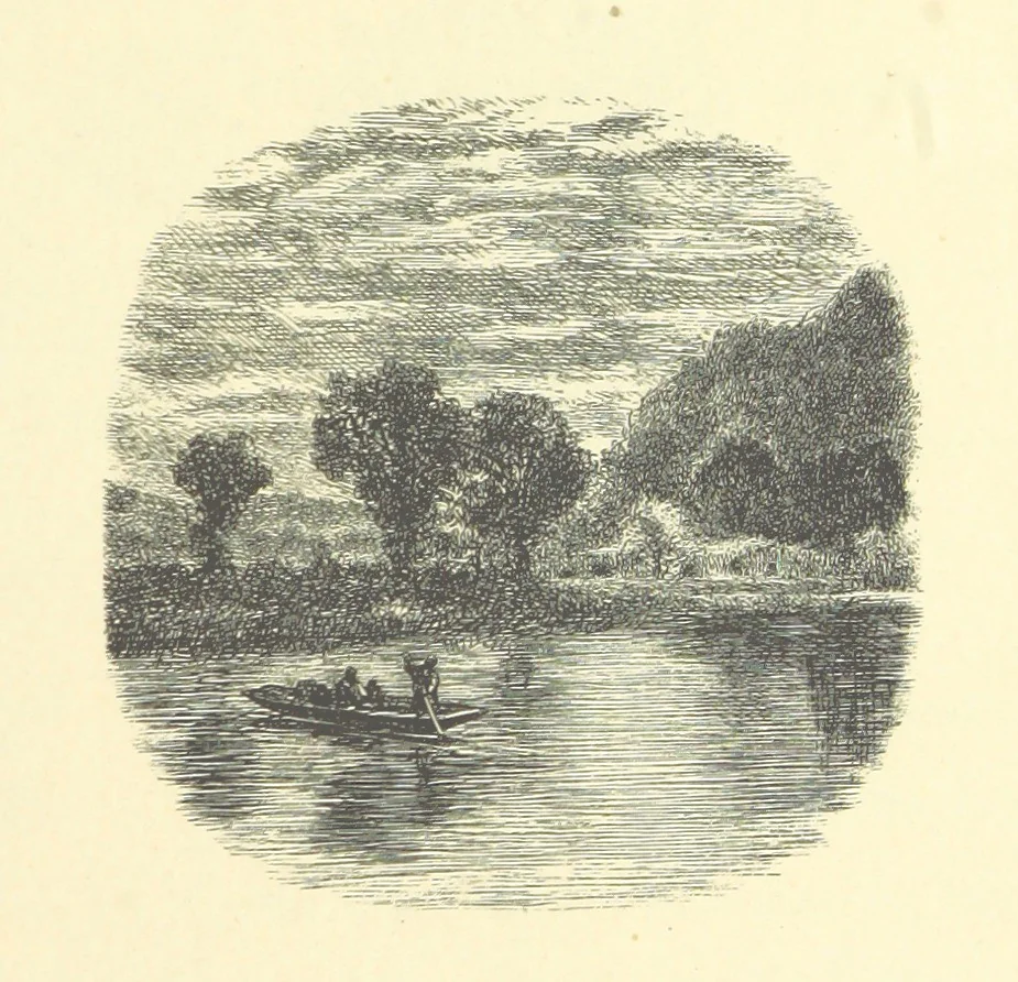 An illustration from Dawn to Daylight: or, Gleams from the poets of twelve centuries. With above two hundred illustrations, 1874, leaf 9