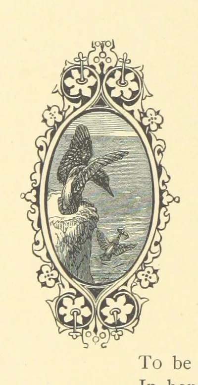 An illustration from Dawn to Daylight: or, Gleams from the poets of twelve centuries. With above two hundred illustrations, 1874, leaf 96