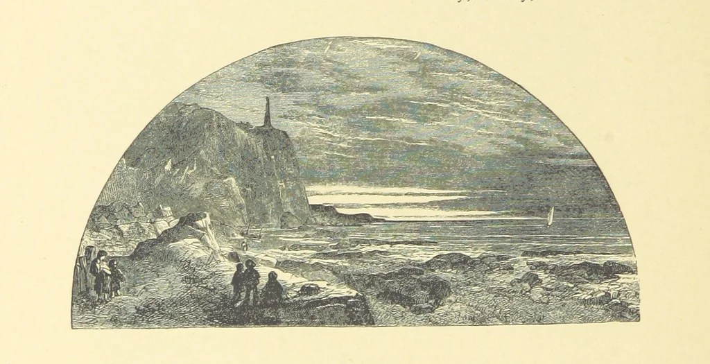 An illustration from Dawn to Daylight: or, Gleams from the poets of twelve centuries. With above two hundred illustrations, 1874, leaf 98