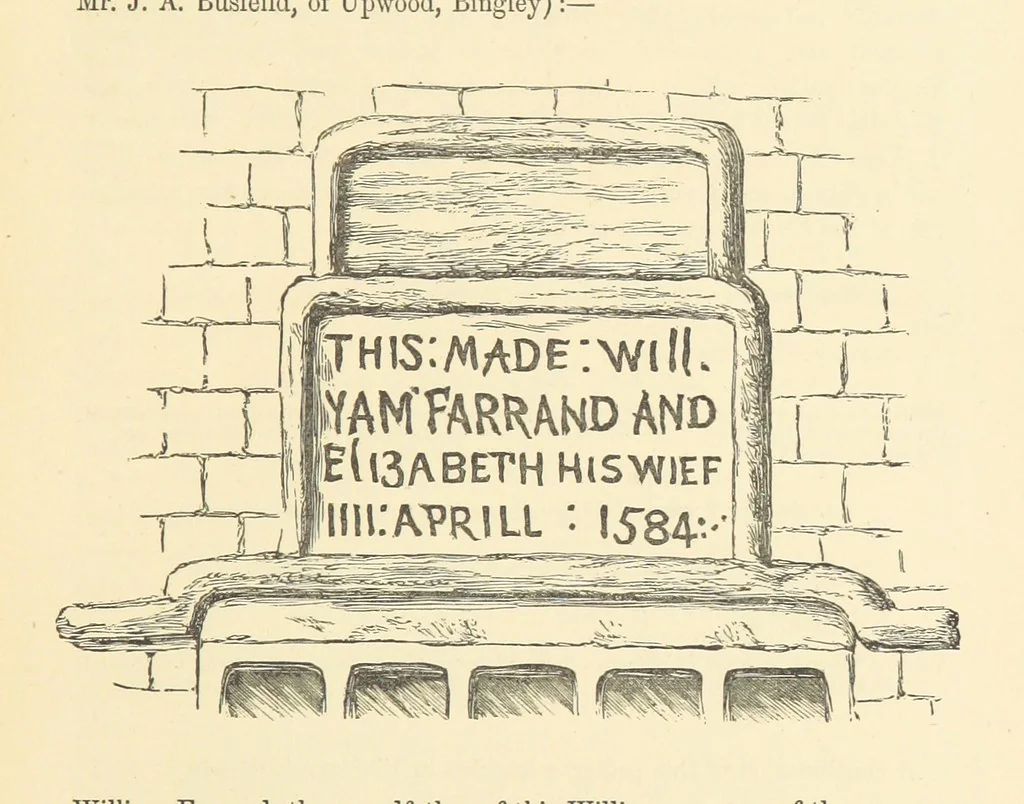 An illustration from History of Skipton ... With illustrations, etc, 1882, leaf 229