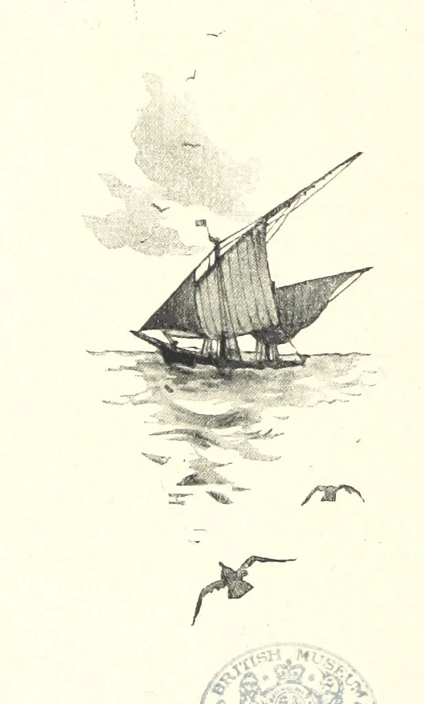 An illustration from The Life and Strange Surprising Adventures of Robinson Crusoe ... Illustrated, 1895, leaf 10