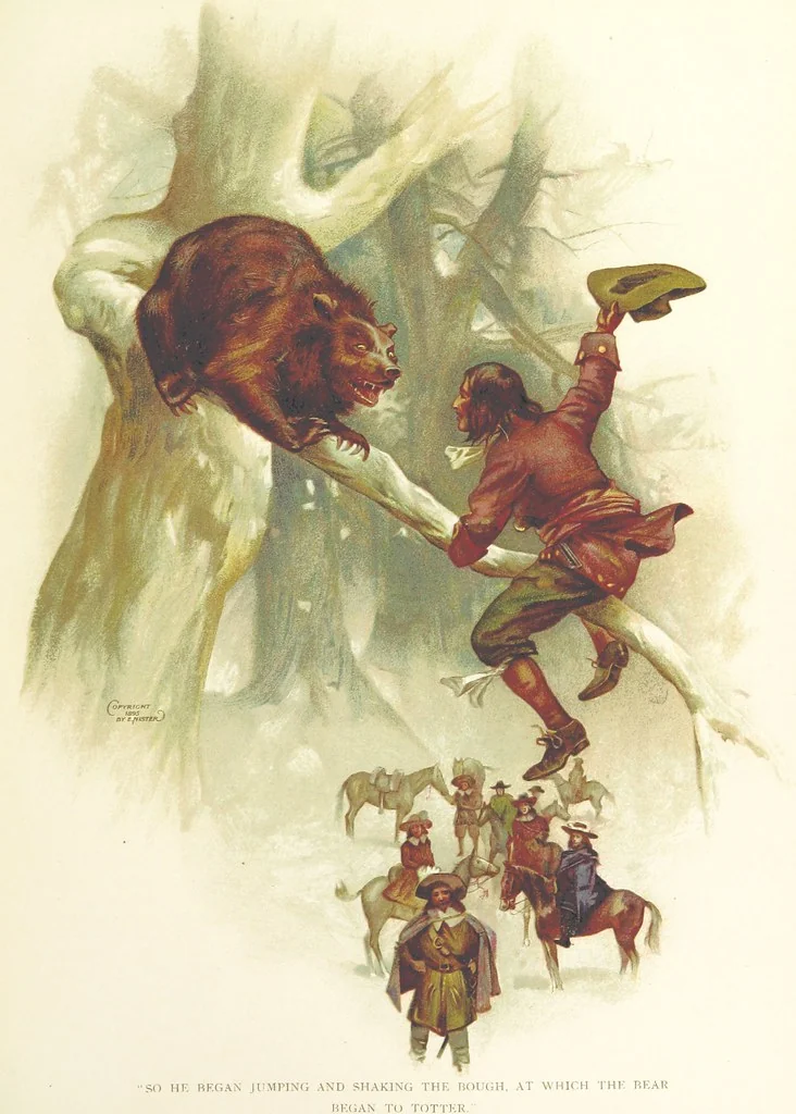 An illustration from The Life and Strange Surprising Adventures of Robinson Crusoe ... Illustrated, 1895, leaf 315