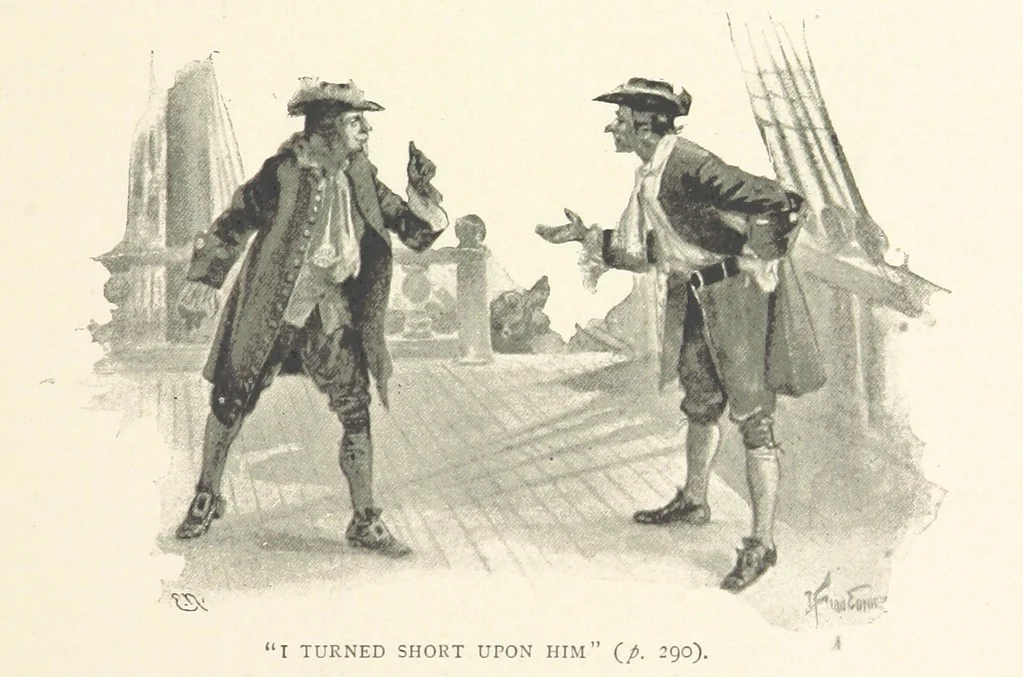 An illustration from The Life and Strange Surprising Adventures of Robinson Crusoe ... Illustrated, 1895, leaf 325