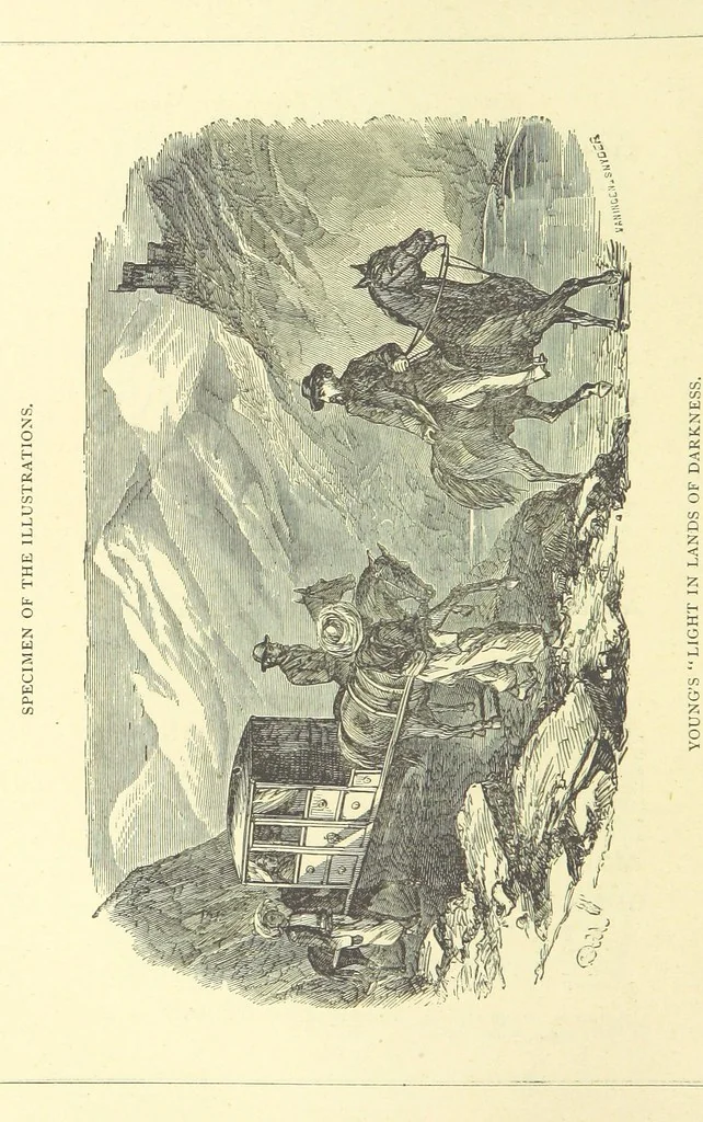 An illustration from The Adventures of Robinson Crusoe ... Newly edited after the original editions. With twenty illustrations by Kauffman. [Parts 1 and 2, abridged. With an introduction signed: S. R. B, 1884, leaf 364