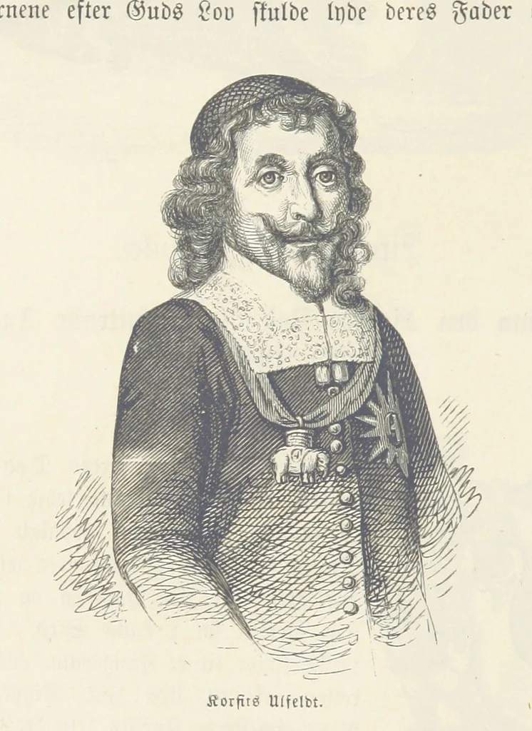 An illustration from Danmarks, Norges og Sverigs Historie, populært fremstillet efter de bedste trykte Kilder [by N. Bache] ... Med 253 Illustrationer i Træsnit, 1867, leaf 12