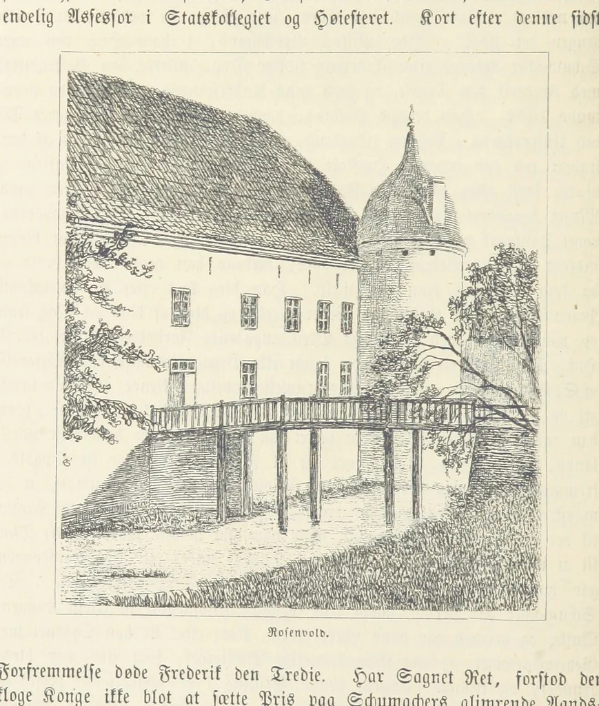 An illustration from Danmarks, Norges og Sverigs Historie, populært fremstillet efter de bedste trykte Kilder [by N. Bache] ... Med 253 Illustrationer i Træsnit, 1867, leaf 120