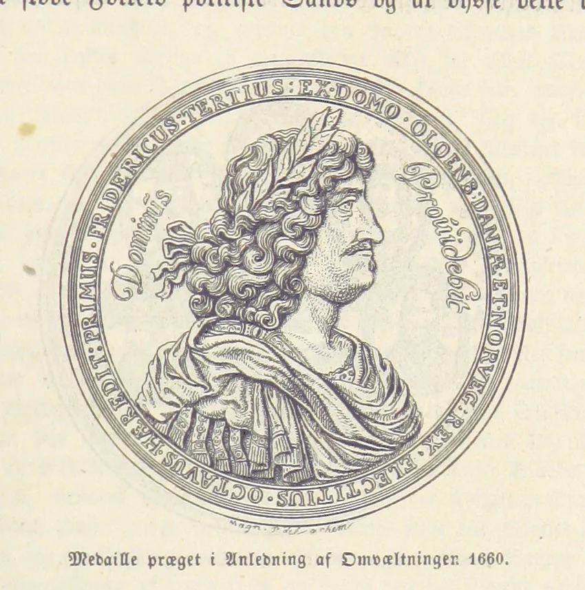 An illustration from Danmarks, Norges og Sverigs Historie, populært fremstillet efter de bedste trykte Kilder [by N. Bache] ... Med 253 Illustrationer i Træsnit, 1867, leaf 121