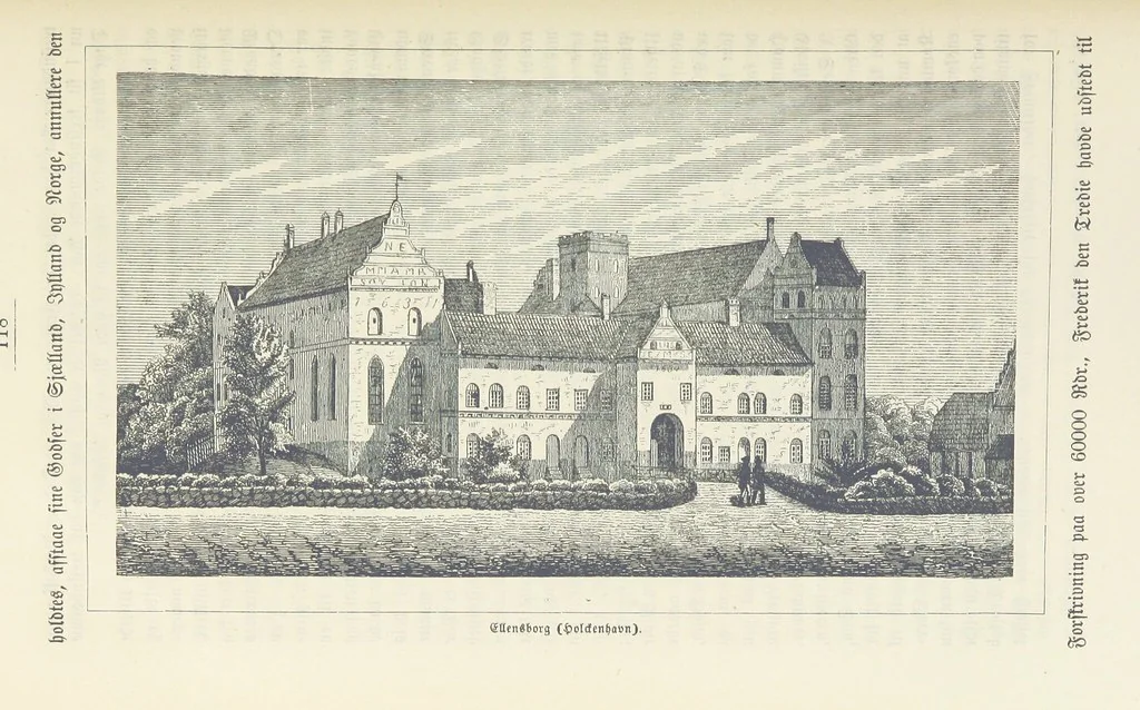 An illustration from Danmarks, Norges og Sverigs Historie, populært fremstillet efter de bedste trykte Kilder [by N. Bache] ... Med 253 Illustrationer i Træsnit, 1867, leaf 126
