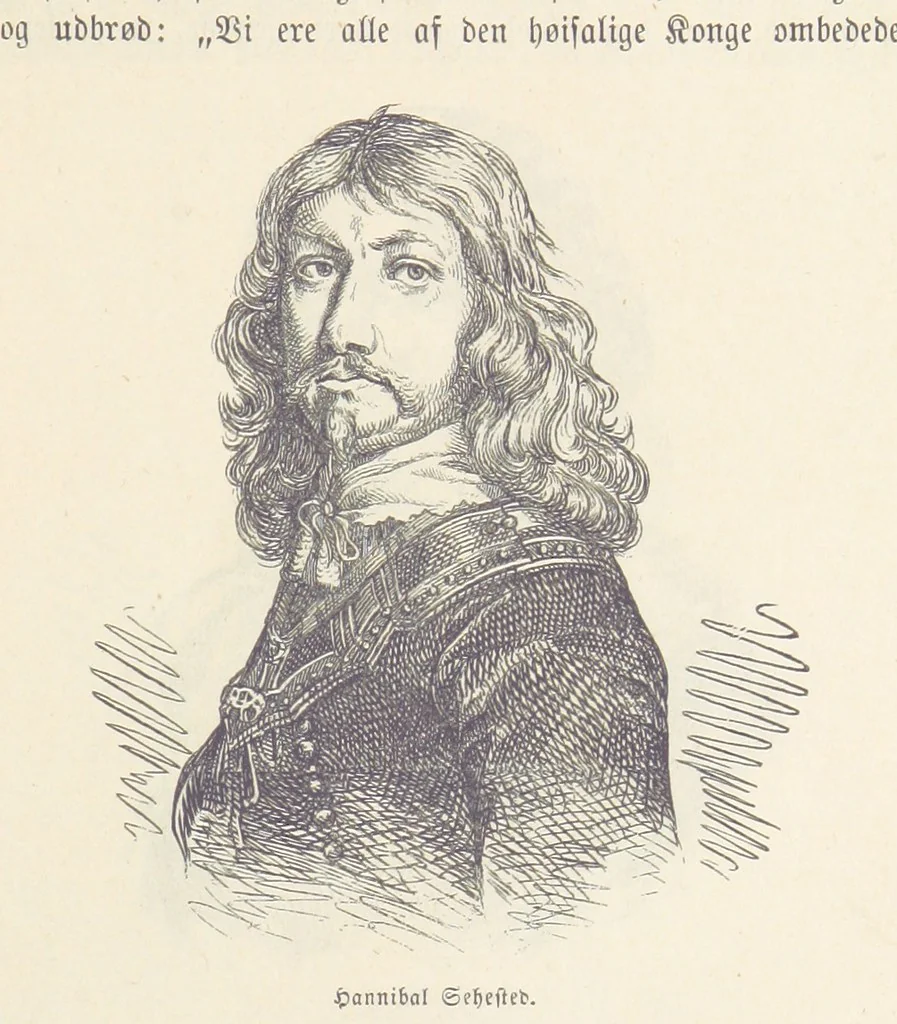 An illustration from Danmarks, Norges og Sverigs Historie, populært fremstillet efter de bedste trykte Kilder [by N. Bache] ... Med 253 Illustrationer i Træsnit, 1867, leaf 13