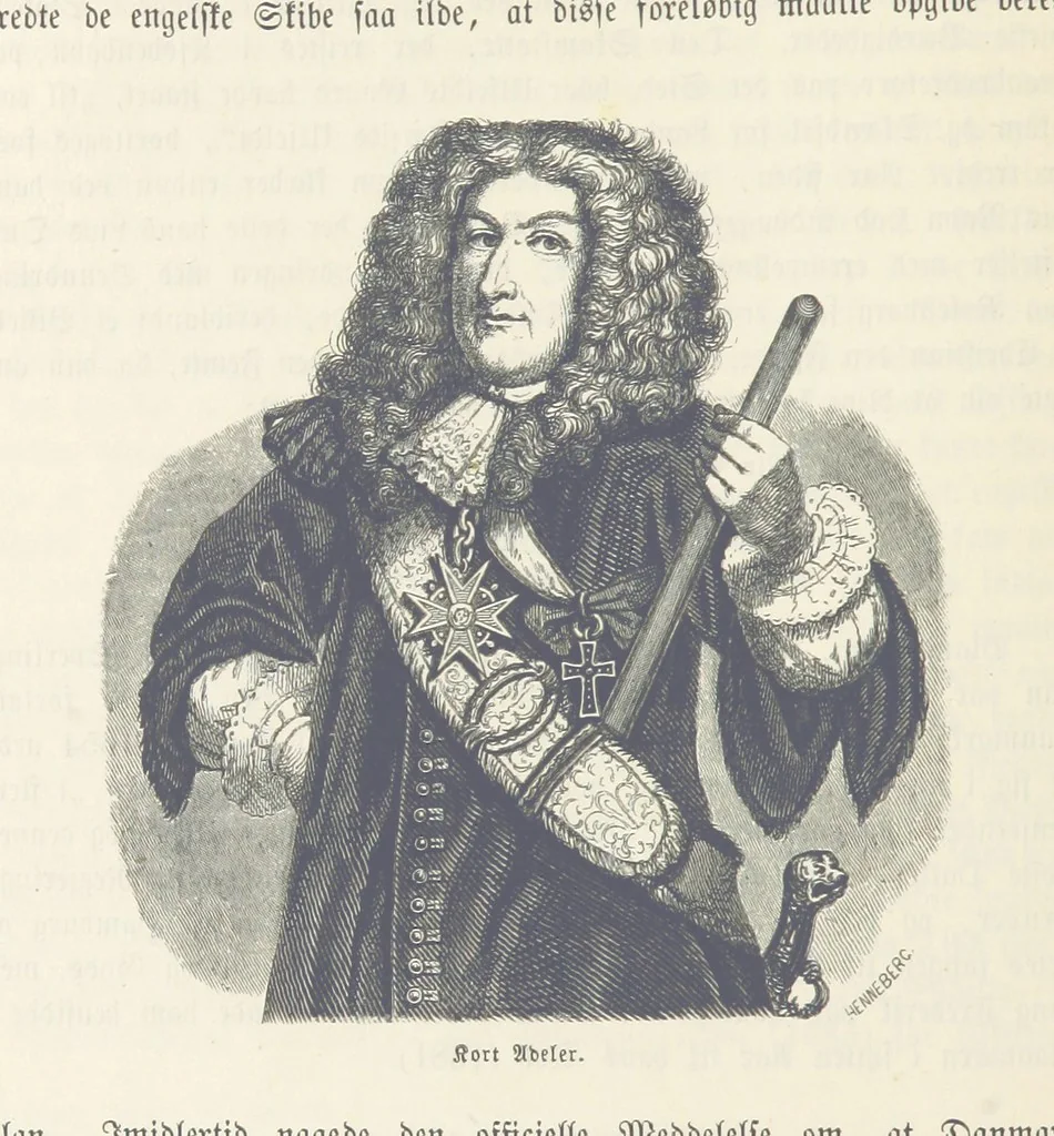 An illustration from Danmarks, Norges og Sverigs Historie, populært fremstillet efter de bedste trykte Kilder [by N. Bache] ... Med 253 Illustrationer i Træsnit, 1867, leaf 130