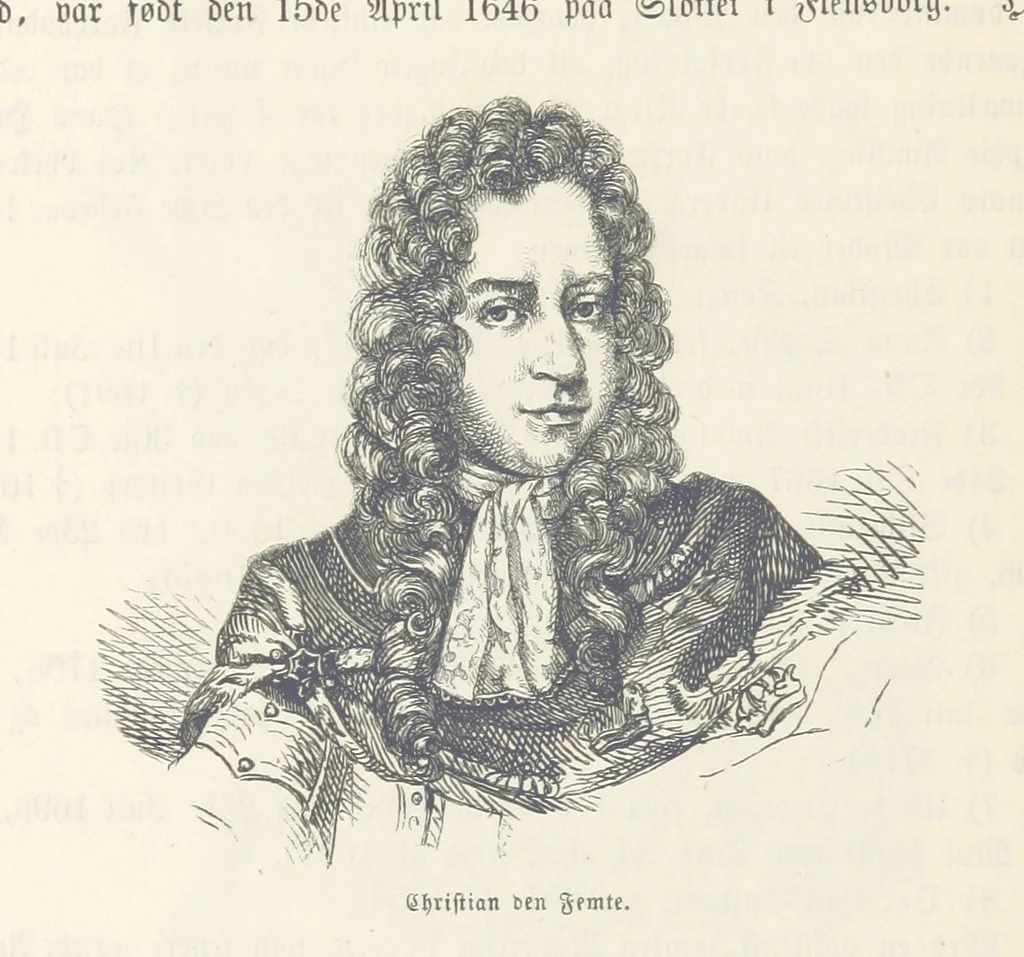 An illustration from Danmarks, Norges og Sverigs Historie, populært fremstillet efter de bedste trykte Kilder [by N. Bache] ... Med 253 Illustrationer i Træsnit, 1867, leaf 134
