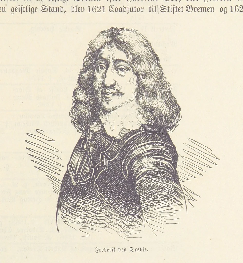 An illustration from Danmarks, Norges og Sverigs Historie, populært fremstillet efter de bedste trykte Kilder [by N. Bache] ... Med 253 Illustrationer i Træsnit, 1867, leaf 15