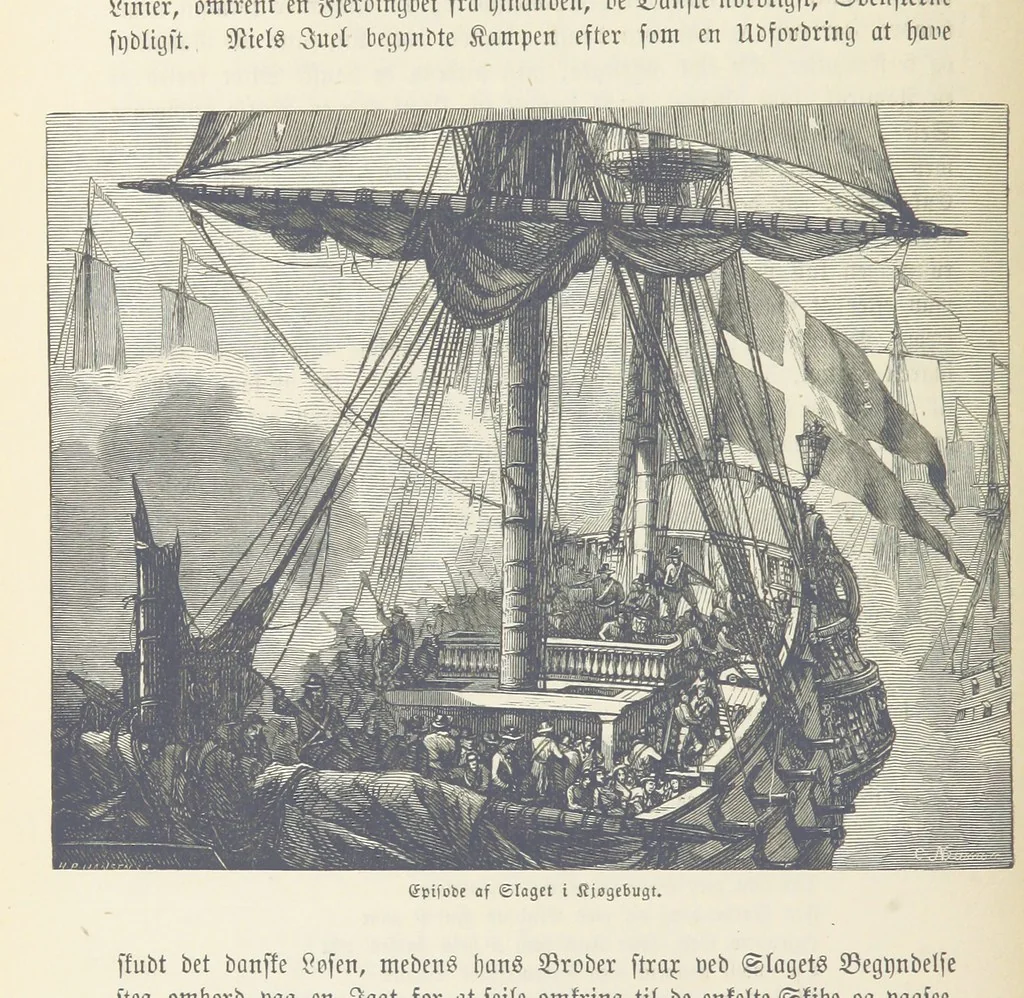 An illustration from Danmarks, Norges og Sverigs Historie, populært fremstillet efter de bedste trykte Kilder [by N. Bache] ... Med 253 Illustrationer i Træsnit, 1867, leaf 170