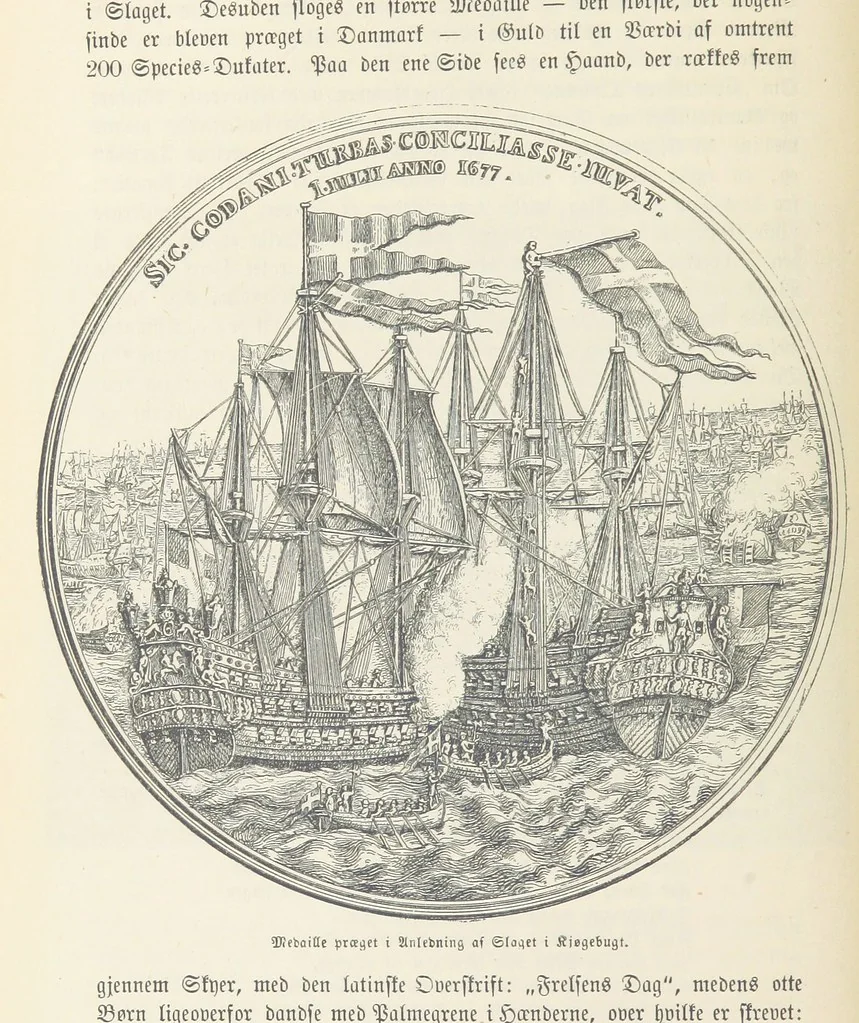 An illustration from Danmarks, Norges og Sverigs Historie, populært fremstillet efter de bedste trykte Kilder [by N. Bache] ... Med 253 Illustrationer i Træsnit, 1867, leaf 172