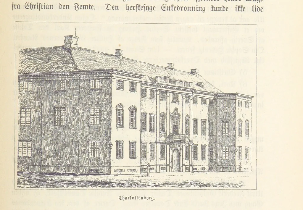 An illustration from Danmarks, Norges og Sverigs Historie, populært fremstillet efter de bedste trykte Kilder [by N. Bache] ... Med 253 Illustrationer i Træsnit, 1867, leaf 243
