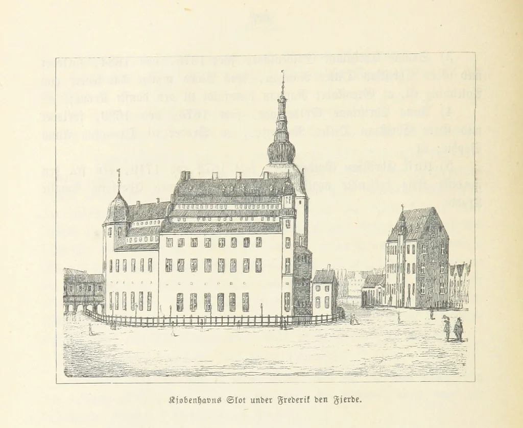 An illustration from Danmarks, Norges og Sverigs Historie, populært fremstillet efter de bedste trykte Kilder [by N. Bache] ... Med 253 Illustrationer i Træsnit, 1867, leaf 246