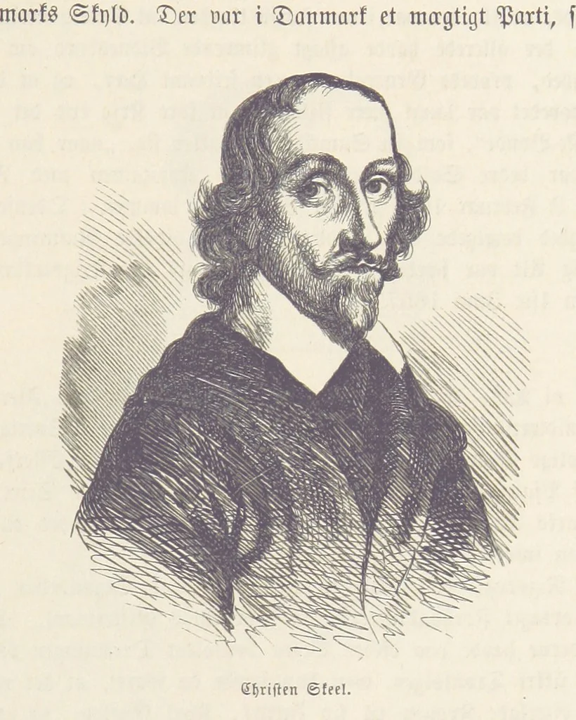 An illustration from Danmarks, Norges og Sverigs Historie, populært fremstillet efter de bedste trykte Kilder [by N. Bache] ... Med 253 Illustrationer i Træsnit, 1867, leaf 27