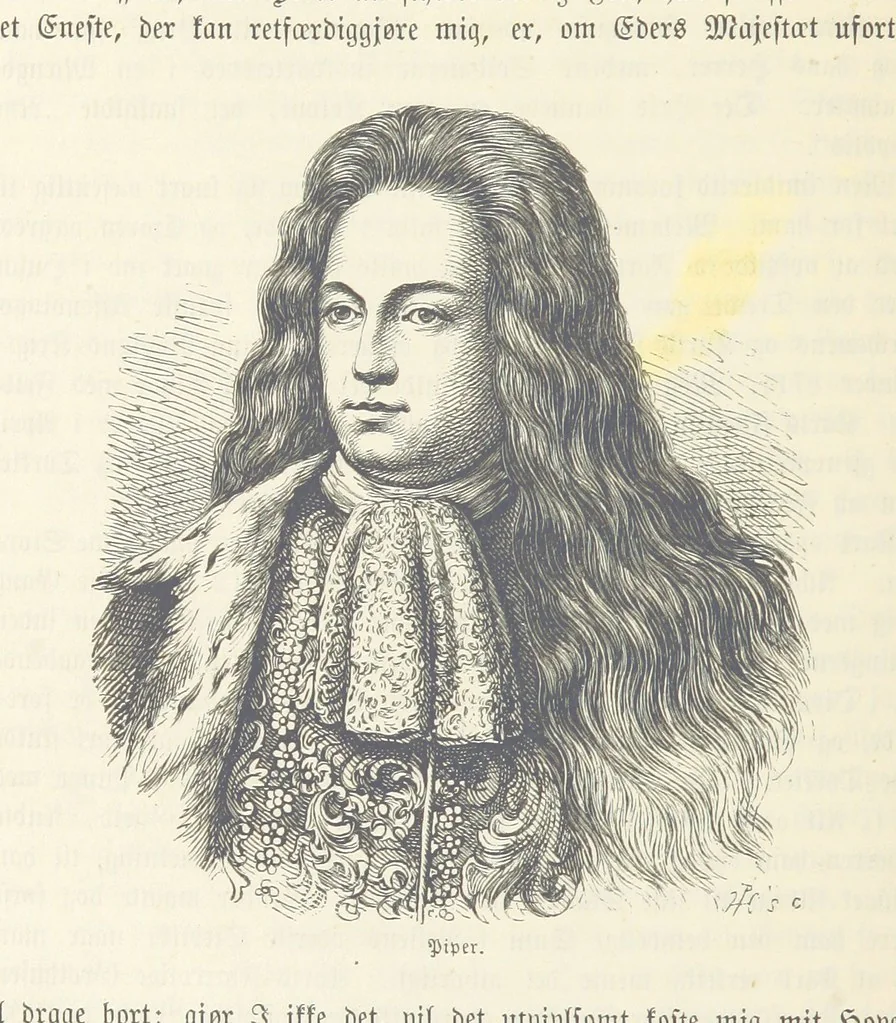 An illustration from Danmarks, Norges og Sverigs Historie, populært fremstillet efter de bedste trykte Kilder [by N. Bache] ... Med 253 Illustrationer i Træsnit, 1867, leaf 300