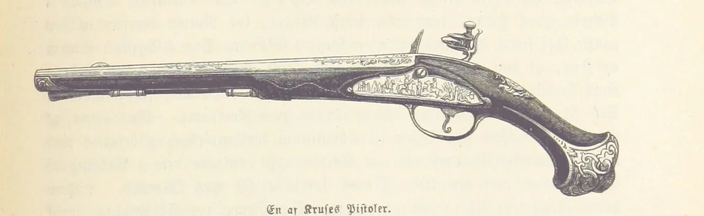 An illustration from Danmarks, Norges og Sverigs Historie, populært fremstillet efter de bedste trykte Kilder [by N. Bache] ... Med 253 Illustrationer i Træsnit, 1867, leaf 345