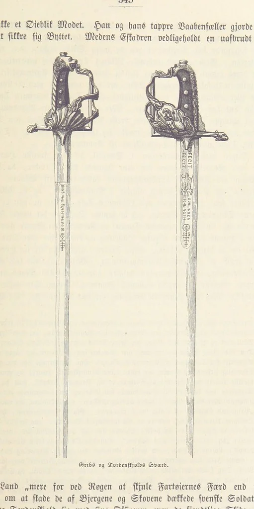 An illustration from Danmarks, Norges og Sverigs Historie, populært fremstillet efter de bedste trykte Kilder [by N. Bache] ... Med 253 Illustrationer i Træsnit, 1867, leaf 353