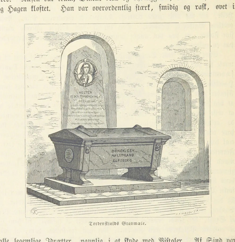 An illustration from Danmarks, Norges og Sverigs Historie, populært fremstillet efter de bedste trykte Kilder [by N. Bache] ... Med 253 Illustrationer i Træsnit, 1867, leaf 390