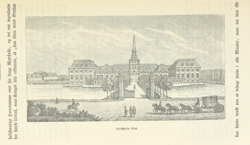 An illustration from Danmarks, Norges og Sverigs Historie, populært fremstillet efter de bedste trykte Kilder [by N. Bache] ... Med 253 Illustrationer i Træsnit, 1867, leaf 418