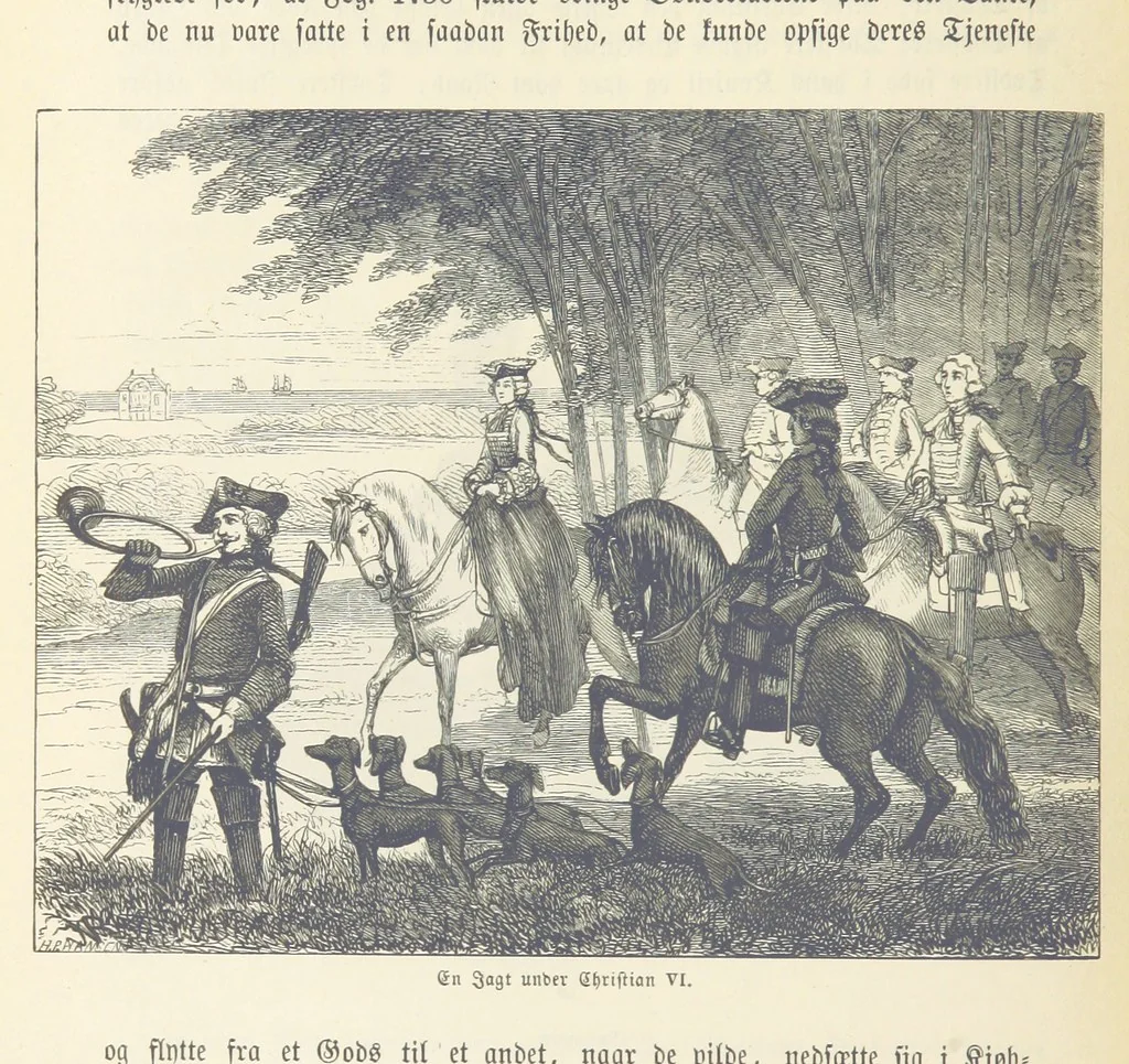 An illustration from Danmarks, Norges og Sverigs Historie, populært fremstillet efter de bedste trykte Kilder [by N. Bache] ... Med 253 Illustrationer i Træsnit, 1867, leaf 428