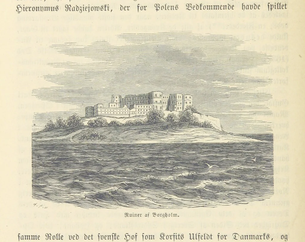 An illustration from Danmarks, Norges og Sverigs Historie, populært fremstillet efter de bedste trykte Kilder [by N. Bache] ... Med 253 Illustrationer i Træsnit, 1867, leaf 44