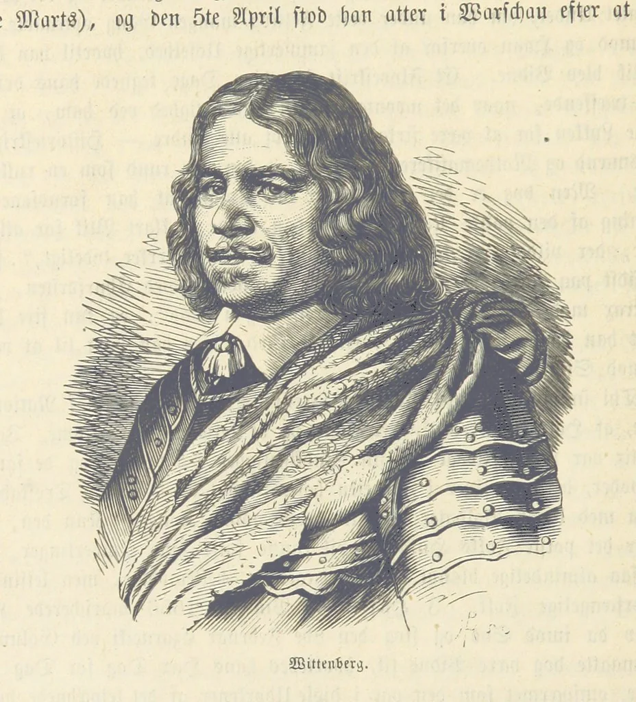 An illustration from Danmarks, Norges og Sverigs Historie, populært fremstillet efter de bedste trykte Kilder [by N. Bache] ... Med 253 Illustrationer i Træsnit, 1867, leaf 48
