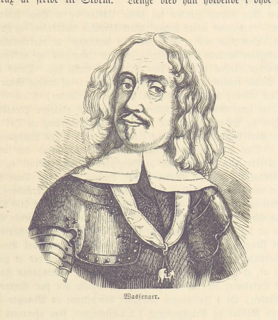 An illustration from Danmarks, Norges og Sverigs Historie, populært fremstillet efter de bedste trykte Kilder [by N. Bache] ... Med 253 Illustrationer i Træsnit, 1867, leaf 71