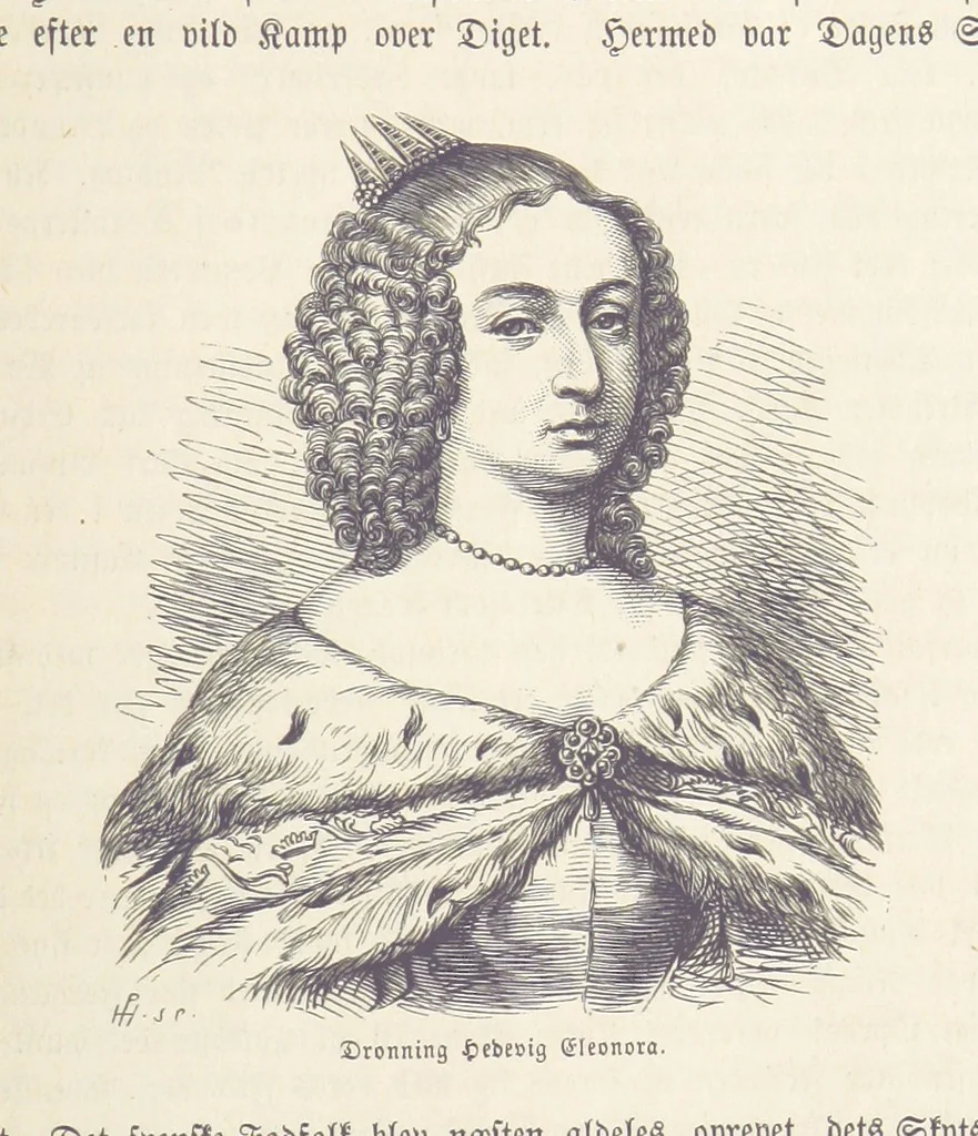An illustration from Danmarks, Norges og Sverigs Historie, populært fremstillet efter de bedste trykte Kilder [by N. Bache] ... Med 253 Illustrationer i Træsnit, 1867, leaf 89