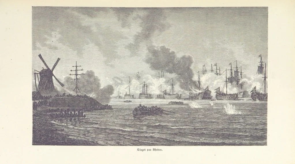 An illustration from Danmarks, Norges og Sverigs Historie, populært fremstillet efter de bedste trykte Kilder [by N. Bache] ... Med 253 Illustrationer i Træsnit, 1867, leaf 119