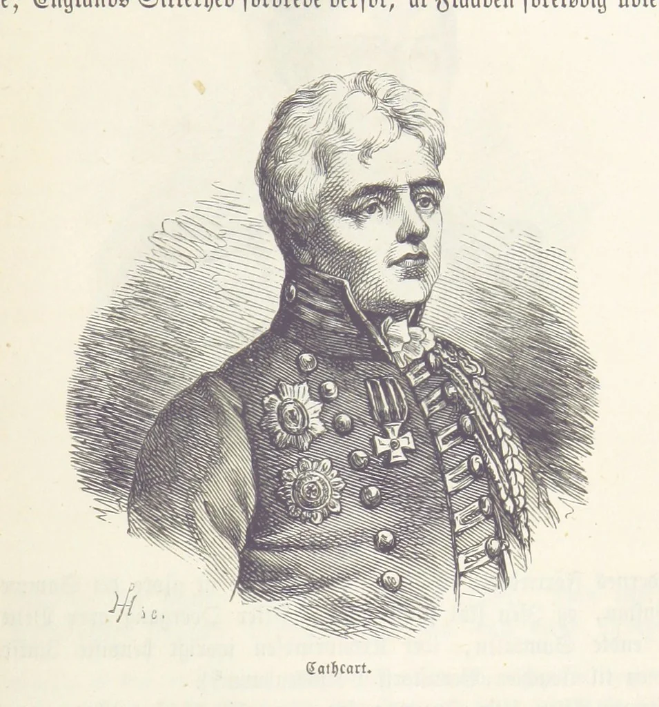 An illustration from Danmarks, Norges og Sverigs Historie, populært fremstillet efter de bedste trykte Kilder [by N. Bache] ... Med 253 Illustrationer i Træsnit, 1867, leaf 131