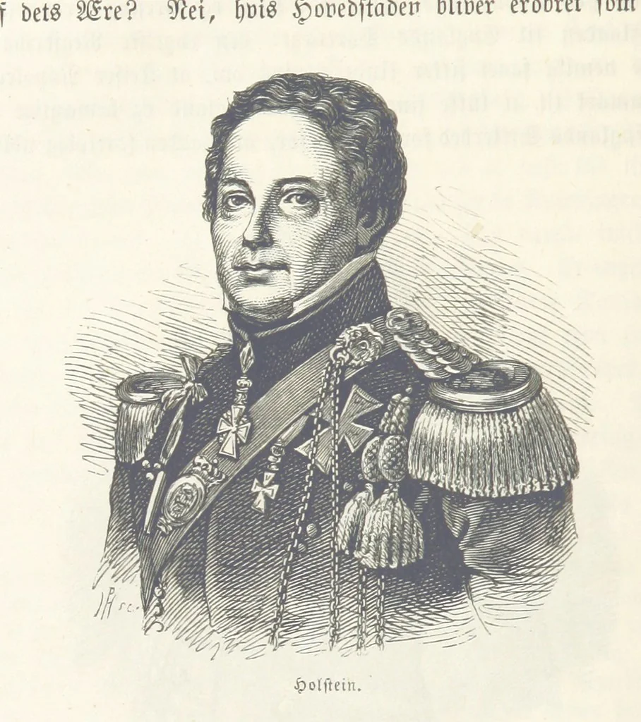 An illustration from Danmarks, Norges og Sverigs Historie, populært fremstillet efter de bedste trykte Kilder [by N. Bache] ... Med 253 Illustrationer i Træsnit, 1867, leaf 132